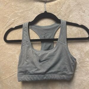 Nike Dri-Fit Sports Bra - Gray - M